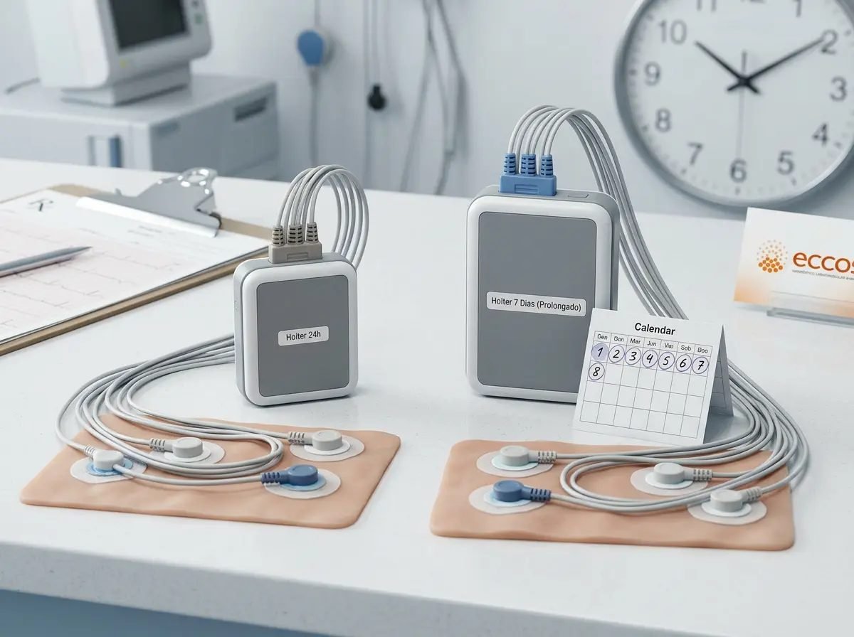 Holter 24h ou Holter 7 Dias — Qual a Diferença e Quando Indicar